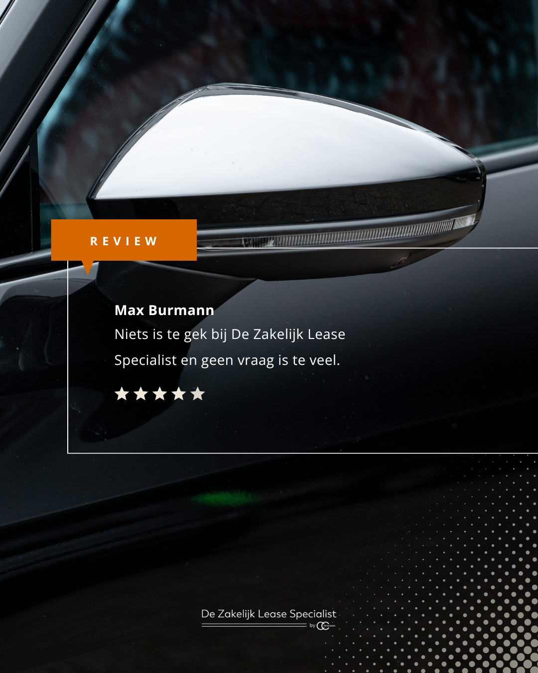 Review wat Max & Norah vinden van De Zakelijk Lease Specialist